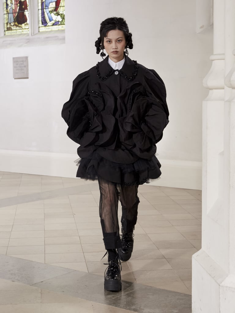 Simone Rocha Autumn 2021 Features Patchwork and Regencycore