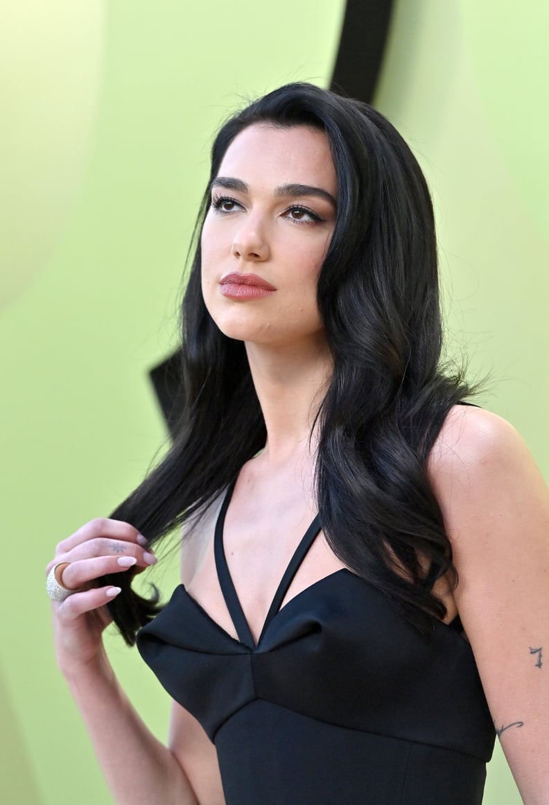 WEST HOLLYWOOD, CALIFORNIA - MARCH 09: Dua Lipa attends the Versace FW23 Show at Pacific Design Center on March 09, 2023 in West Hollywood, California. (Photo by Axelle/Bauer-Griffin/FilmMagic)