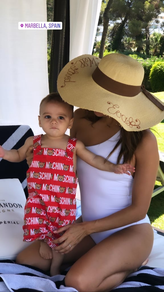 Eva Longoria Family Vacation Pictures in Spain July 2019