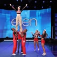 Kendall Jenner Learns a Stunt From the Stars of Netflix's Cheer, and She Just Might Make Mat
