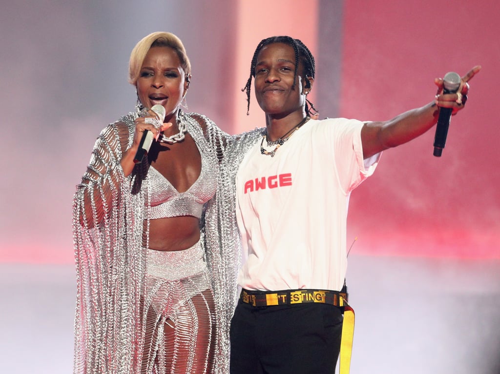Pictured: Mary J. Blige and A$AP Rocky