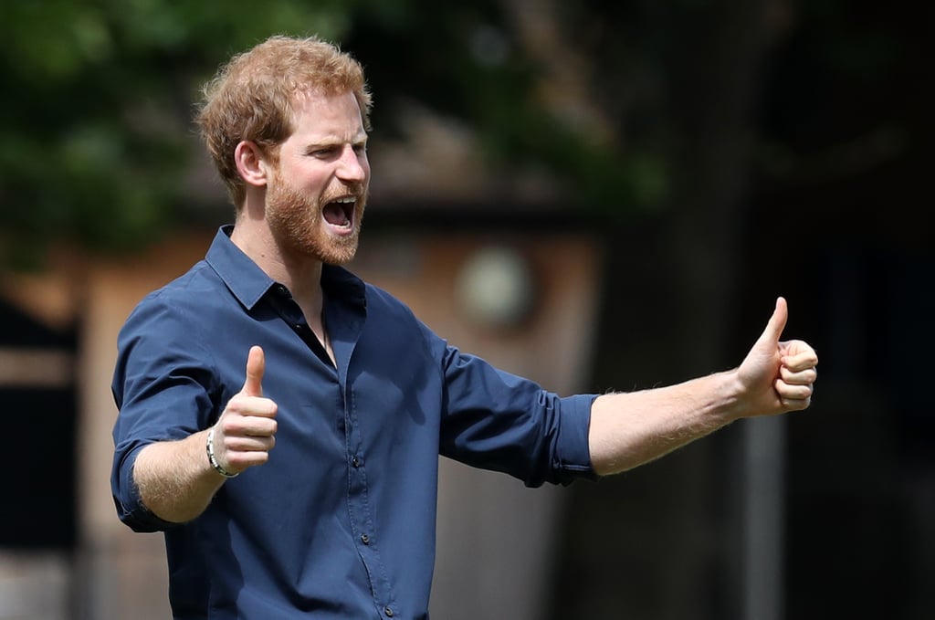 Prince Harry at StreetGames's Fit and Fed in London 2017