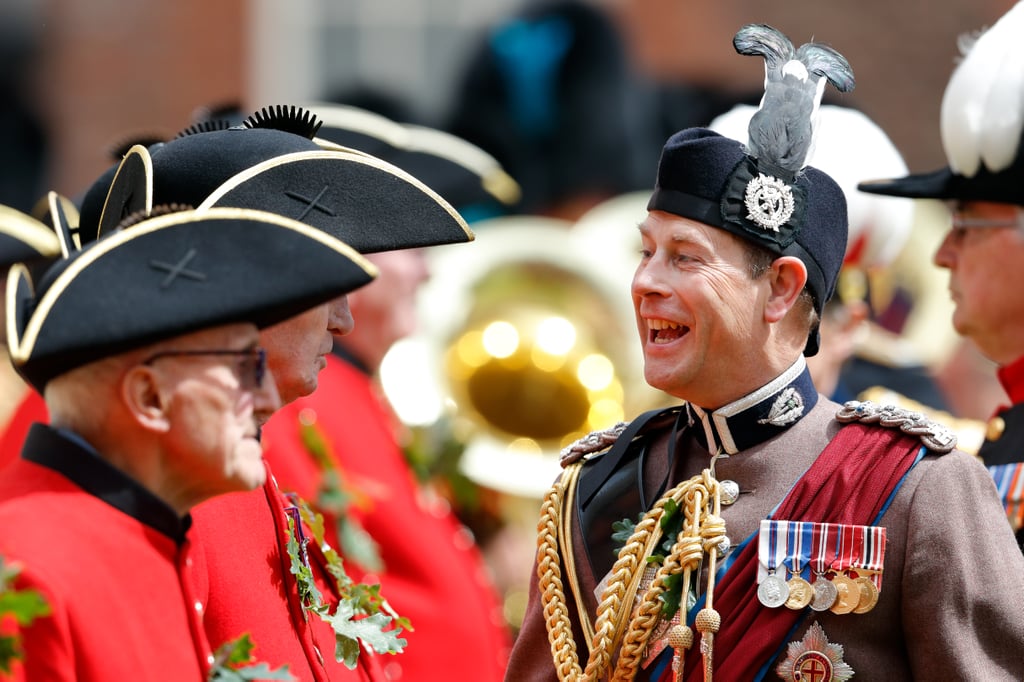 Prince Edward Laughing Photos