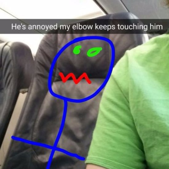 Funny Airplane Snapchat