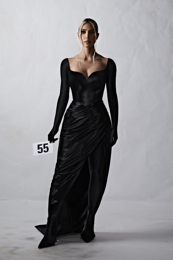 金·卡戴珊在2022年巴黎世家时装
