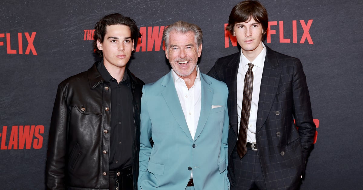 Pierce Brosnan’s Model Sons Join Him for Another Red Carpet Family Moment
