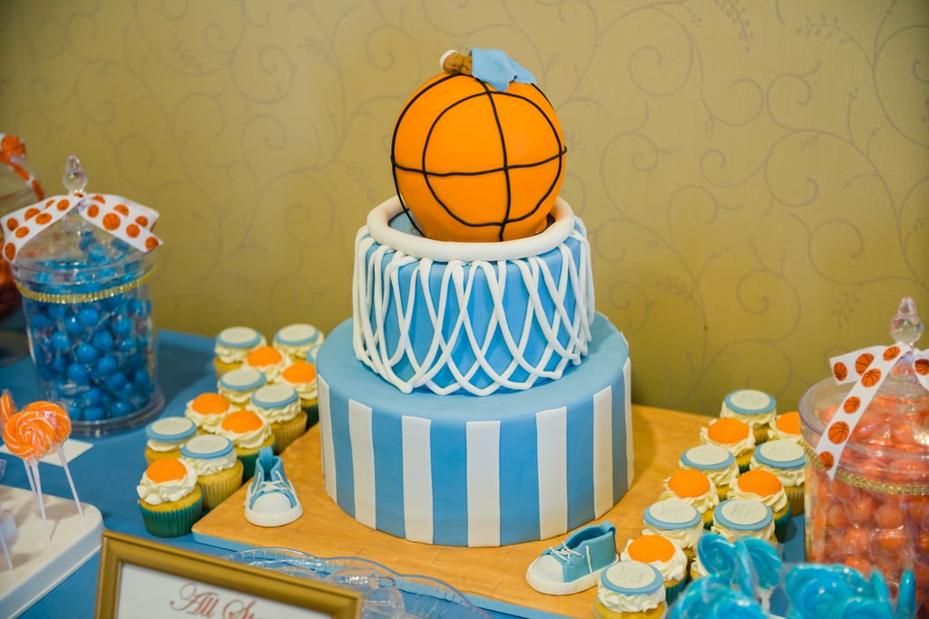 Basketball-Themed Baby Shower Ideas