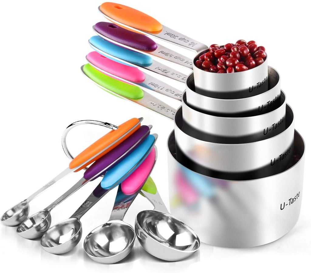 U-Taste 10 Piece Measuring Cups and Spoons Set