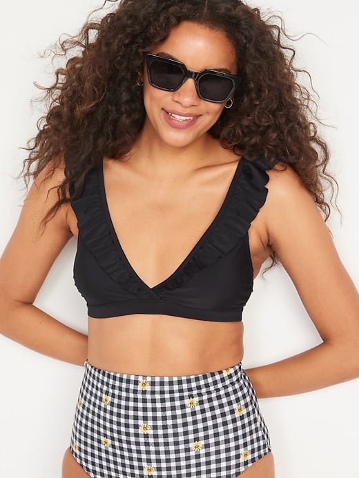 Old Navy Ruffled Bikini Swim Top