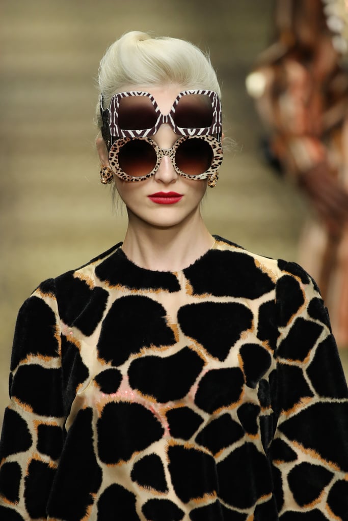 Sunglasses on the Dolce & Gabbana Runway at Milan Fashion Week