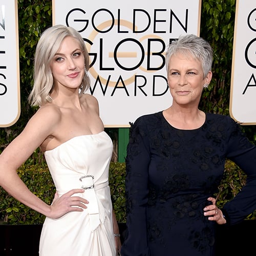 Jamie Lee Curtis's Hair at Golden Globes 2016