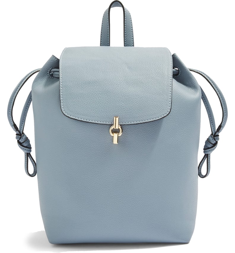 Topshop Lucy Metal Tab Backpack