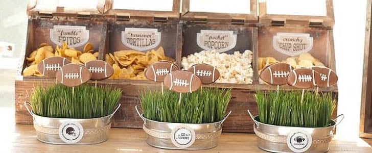 Vintage-Style Football Party