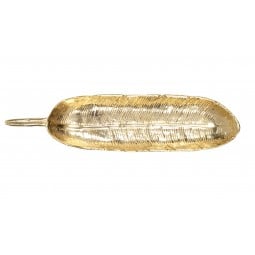gold feather tray