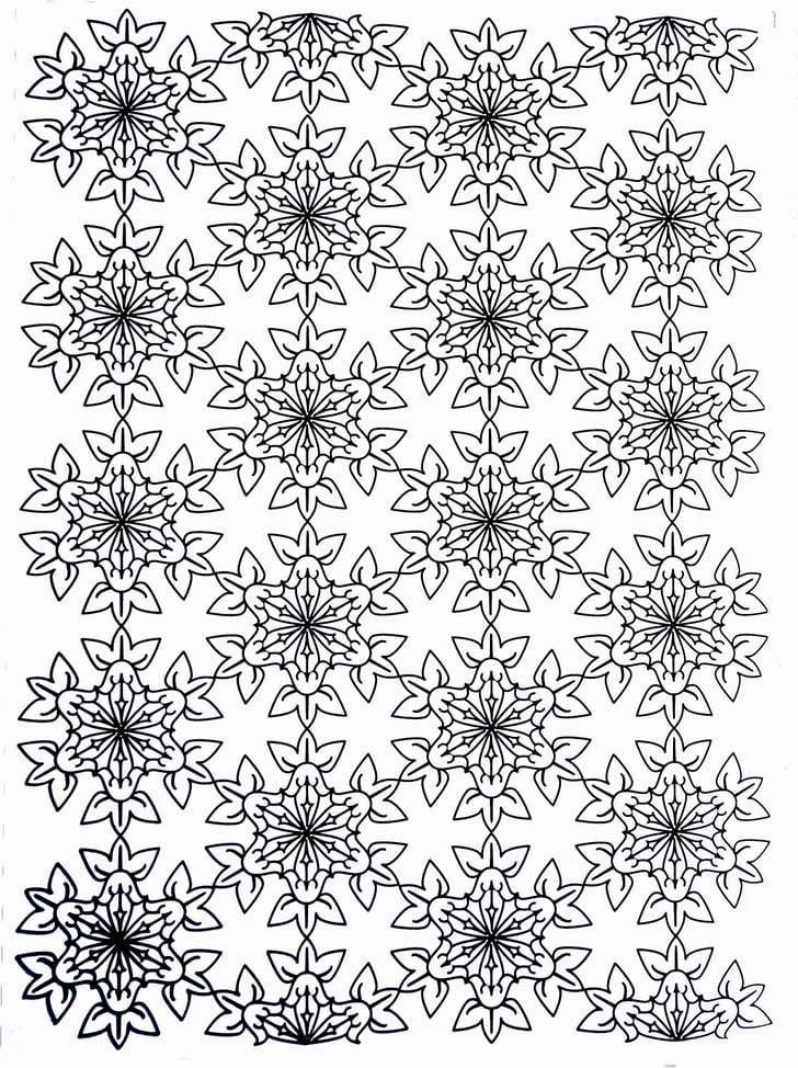 Get the colouring page: Petals | Free Printable Adult Colouring Pages ...