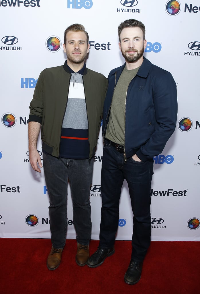 Pictures of Chris Evans With His Brother Scott