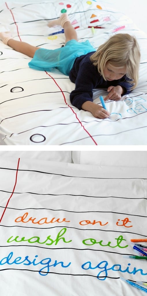 A Duvet You Can Doodle on