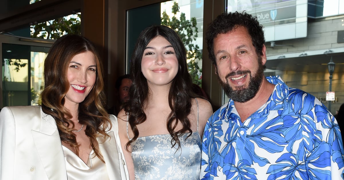 Adam Sandler Brings Wife, Daughter to The Out-Laws Premiere