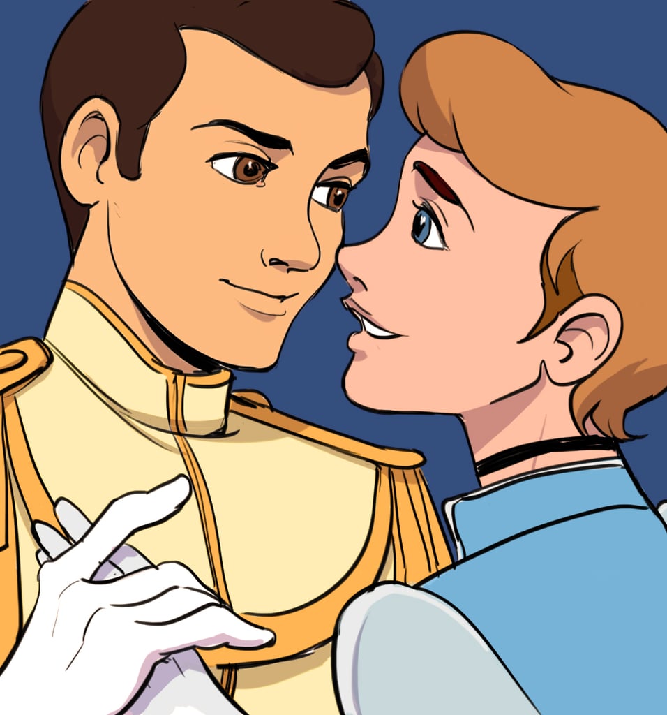 Prince Charming and Male Cinderella