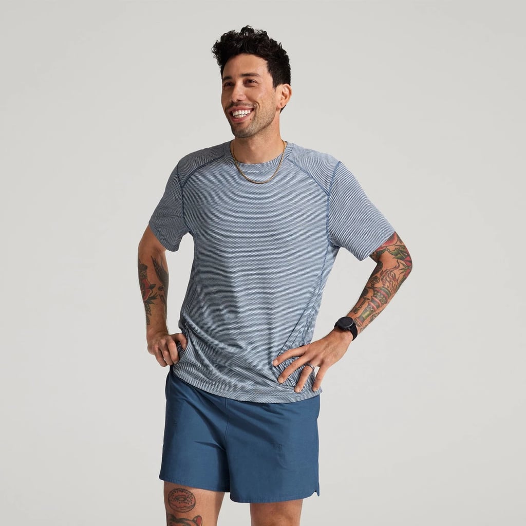 A Mens Top: Allbirds Natural Run Tee