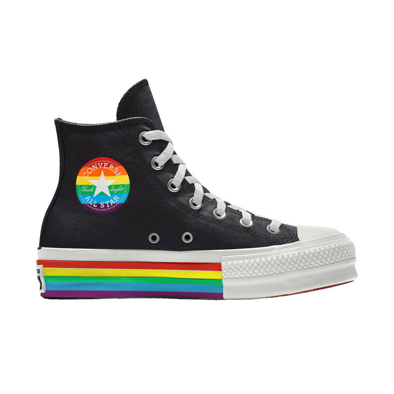 Custom chuck taylor all sale star pride high top