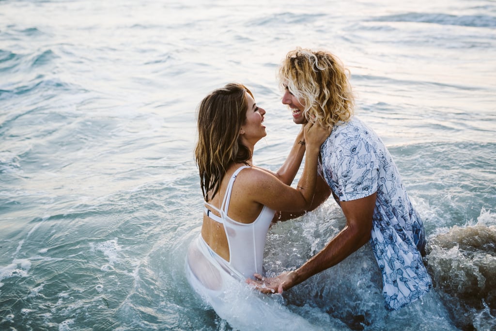 California Beach Engagement Shoot
