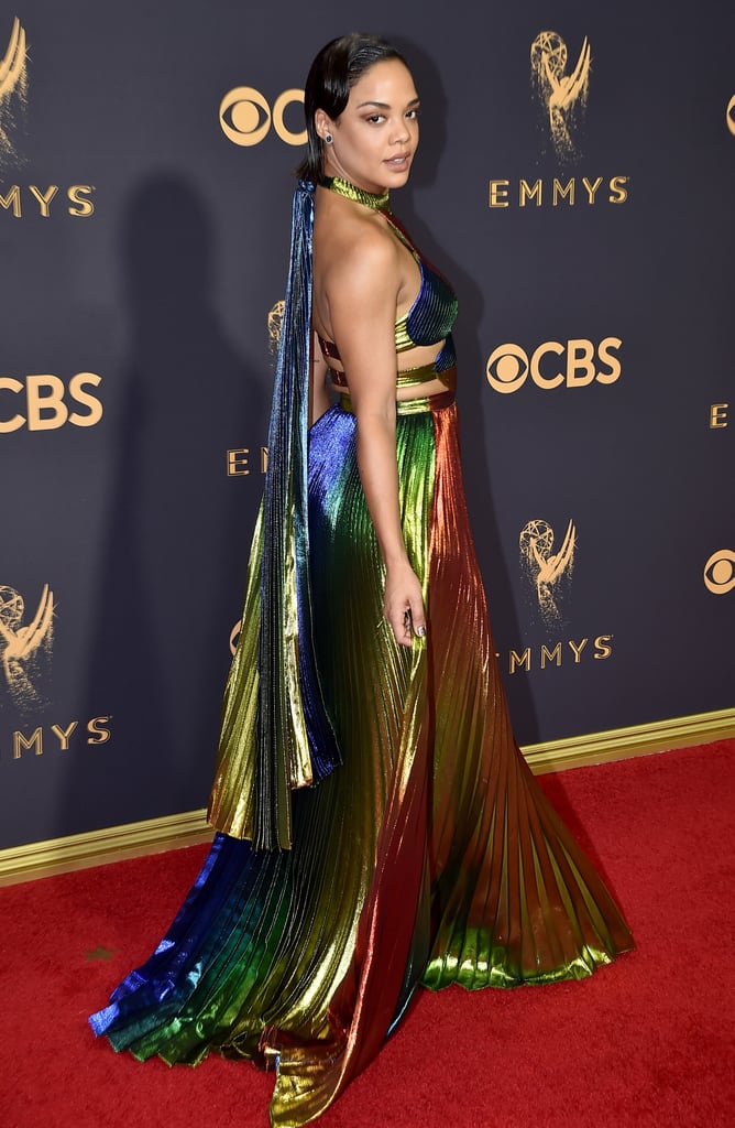 Tessa brought her A-game to the 69th annual Emmys in September 2017.