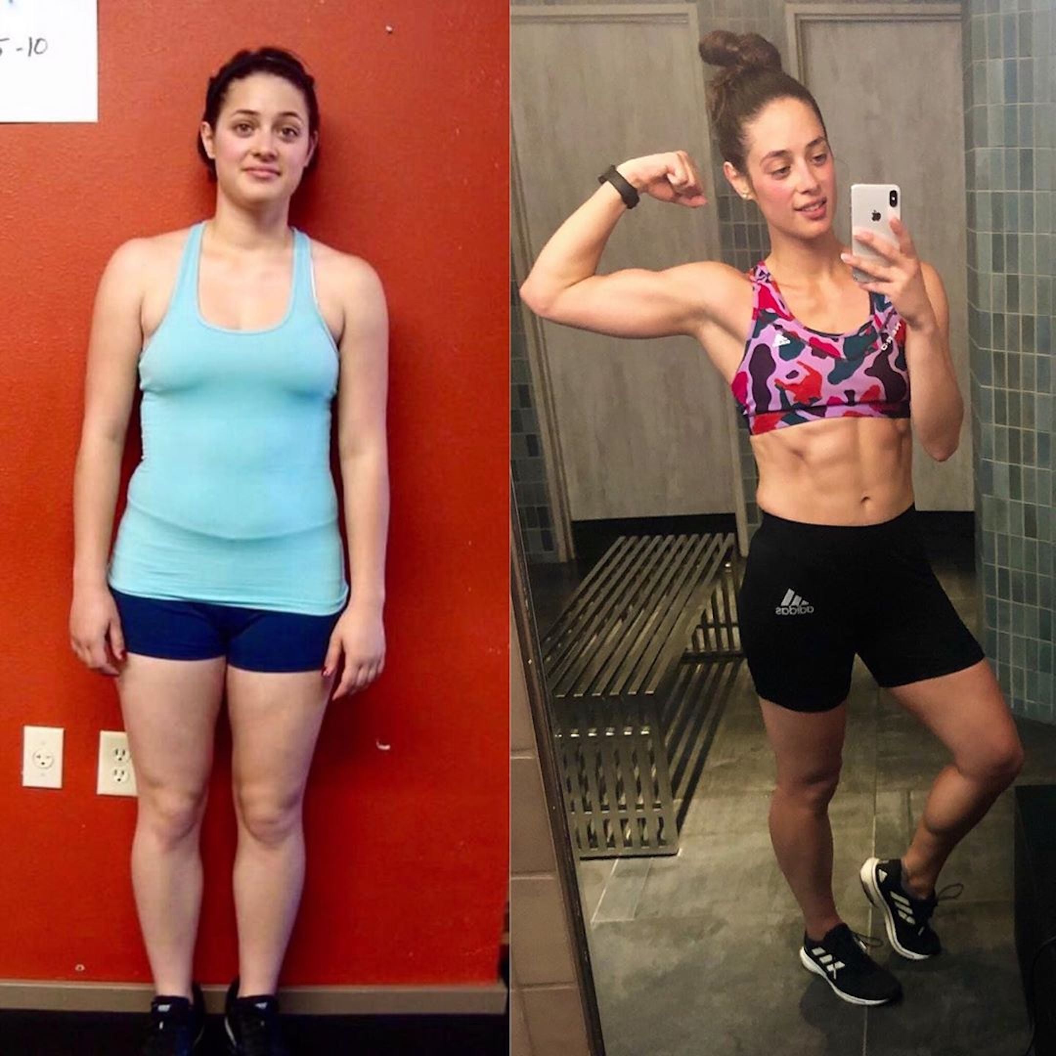 kettlebell swing before and after
