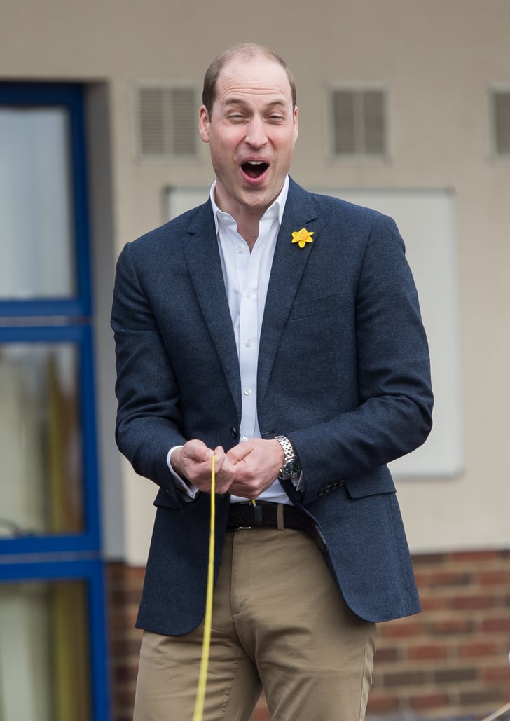 Prince William With Kids in Wales March 2017 | POPSUGAR Celebrity Photo 1