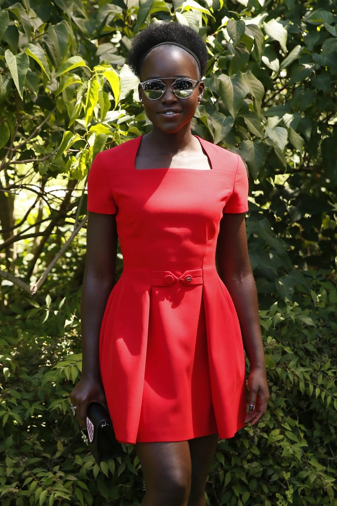 Lupita Nyong'o at Paris Fashion Week July 2015