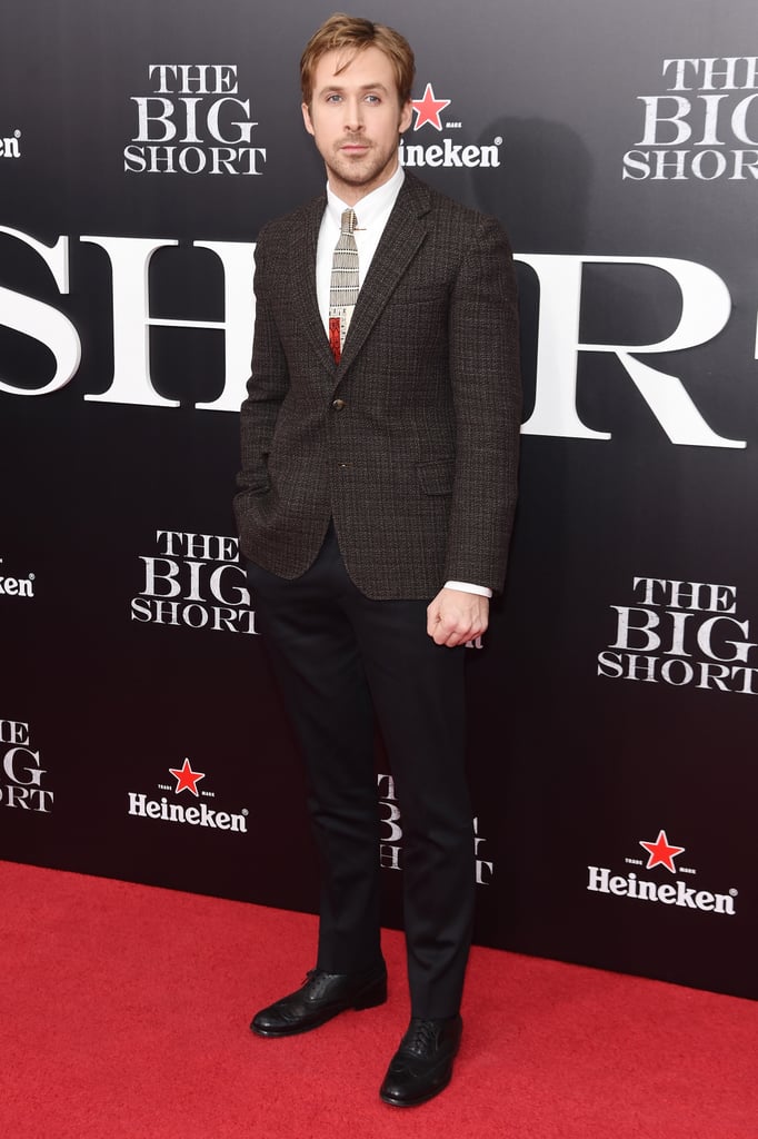 Brad Pitt and Ryan Gosling at The Big Short NY Premiere