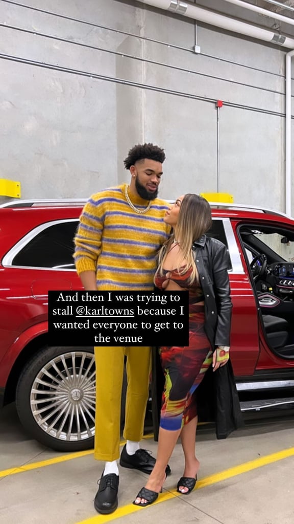 Jordyn Woods Surprises Karl-Anthony Towns For 26th Birthday