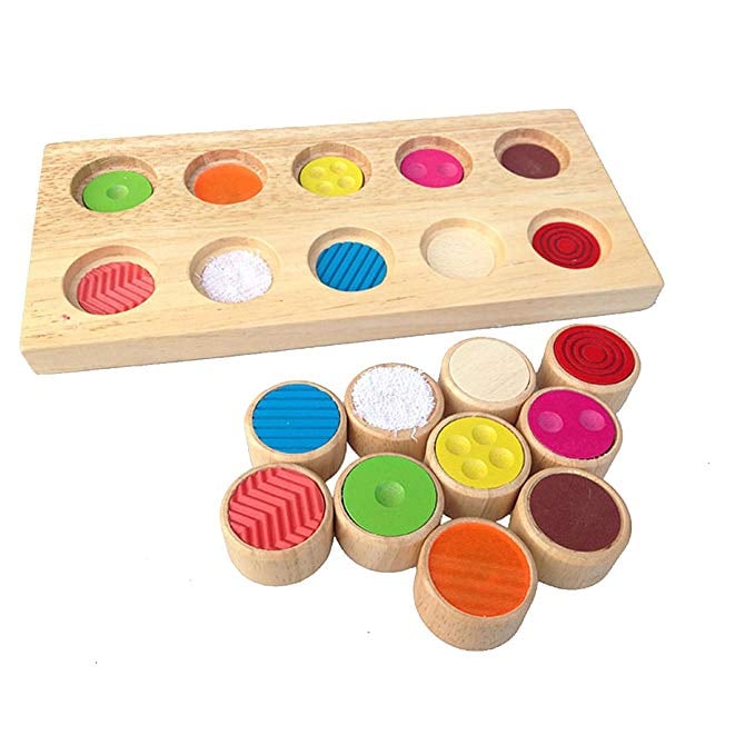 Sensory Sen Montessori Tactile Touch and Match Best Sensory Toys on