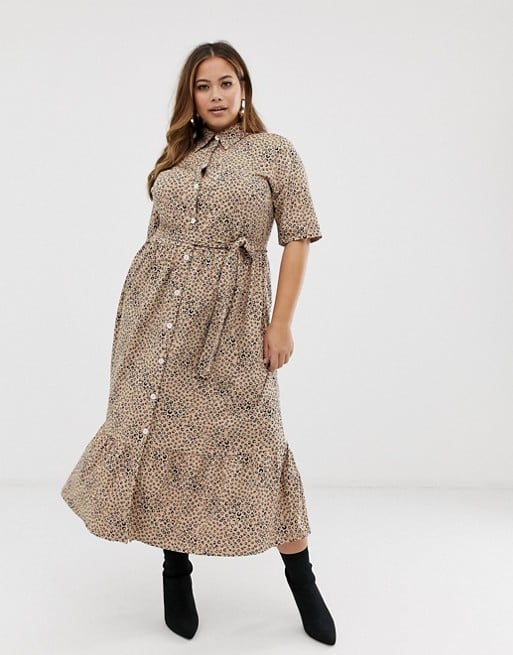 ASOS Curve Midi Shirt Dress