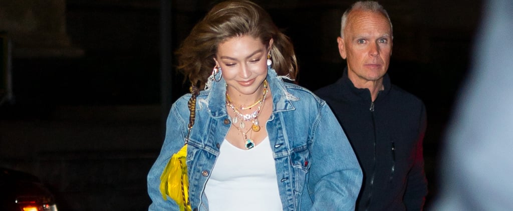 Gigi Hadid Jeans With "24" on Her Birthday