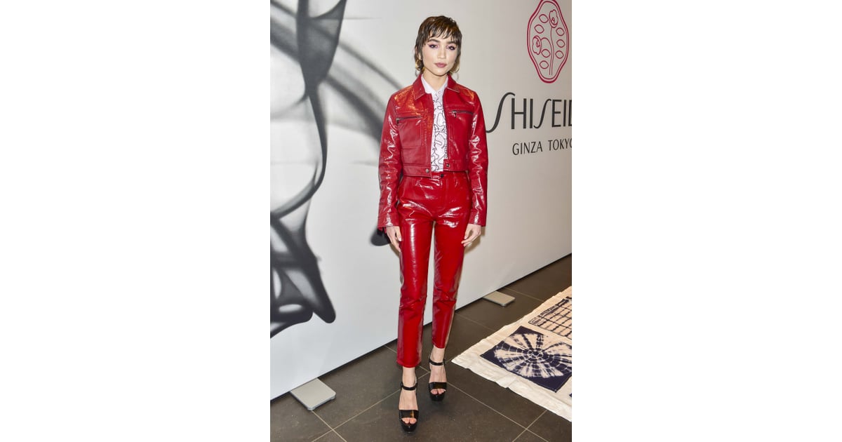 Rowan Blanchard at the Shiseido Makeup Launch With Patrick Ta | Rowan