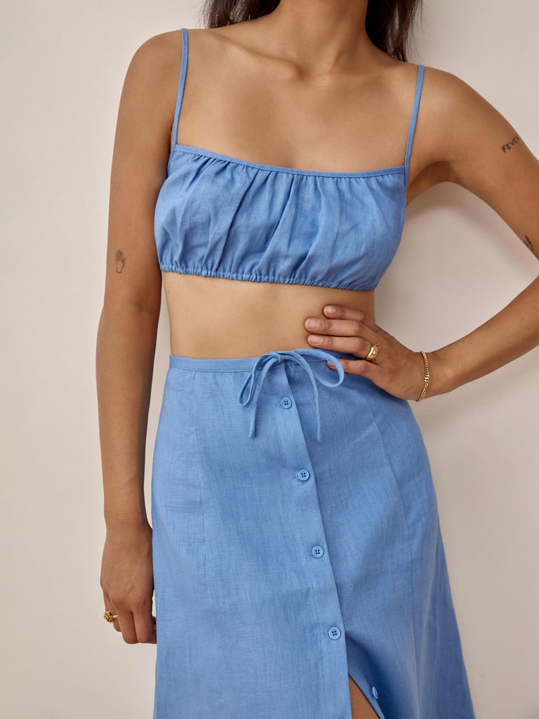 Reformation Kamren Linen Two Piece