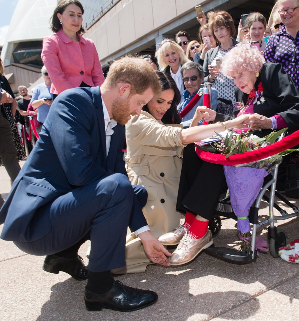 Prince Harry Introduces Meghan Markle to Daphne Dunne 2018