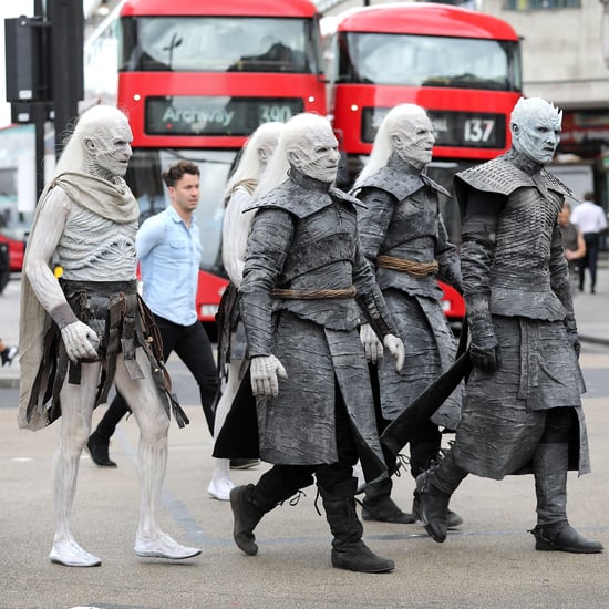 Game of Thrones White Walkers in London Photos July 2017