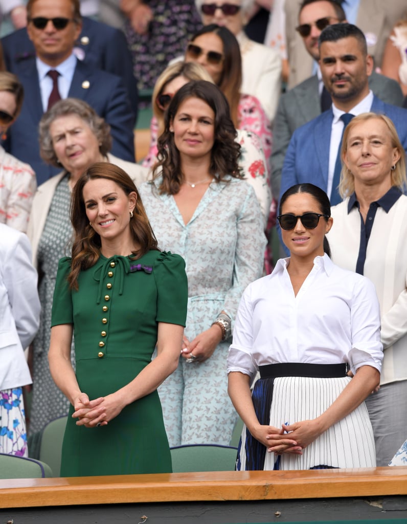 Meghan Markle and Kate Middleton at Wimbledon 2019 Pictures