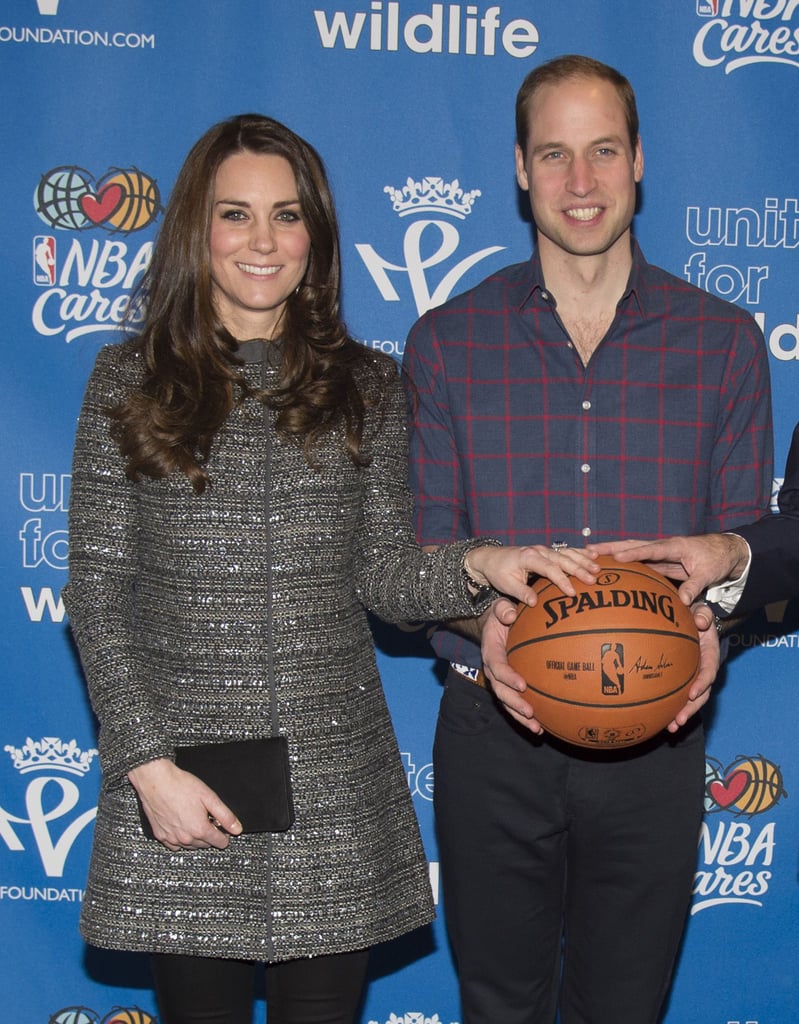 When Kate Awkwardly Rested Her Hand on a Basketball