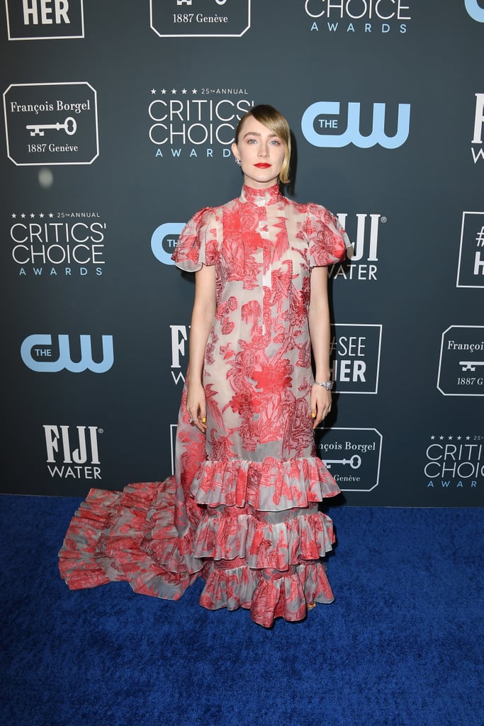 Saoirse Ronan at the 2020 Critics' Choice Awards