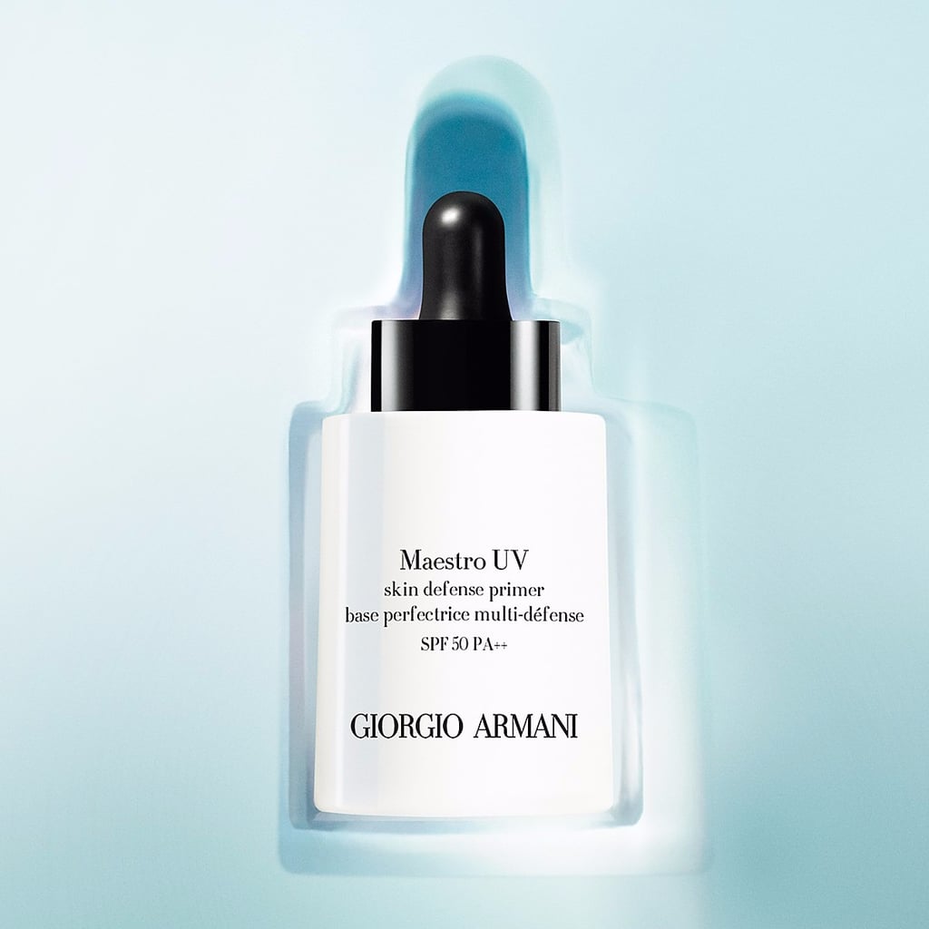 Giorgio Armani Maestro UV Skin Defense Primer, Broad Spectrum SPF 50 |  Protect Your Skin While Looking Flawless With These 7 SPF Primers |  POPSUGAR Beauty Photo 8