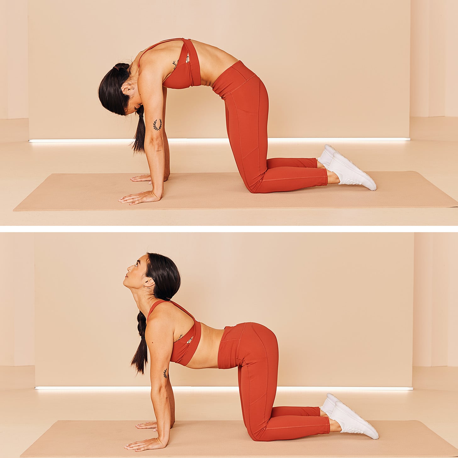 How to Do Cat-Cow Pose, According to Experts | PS Fitness