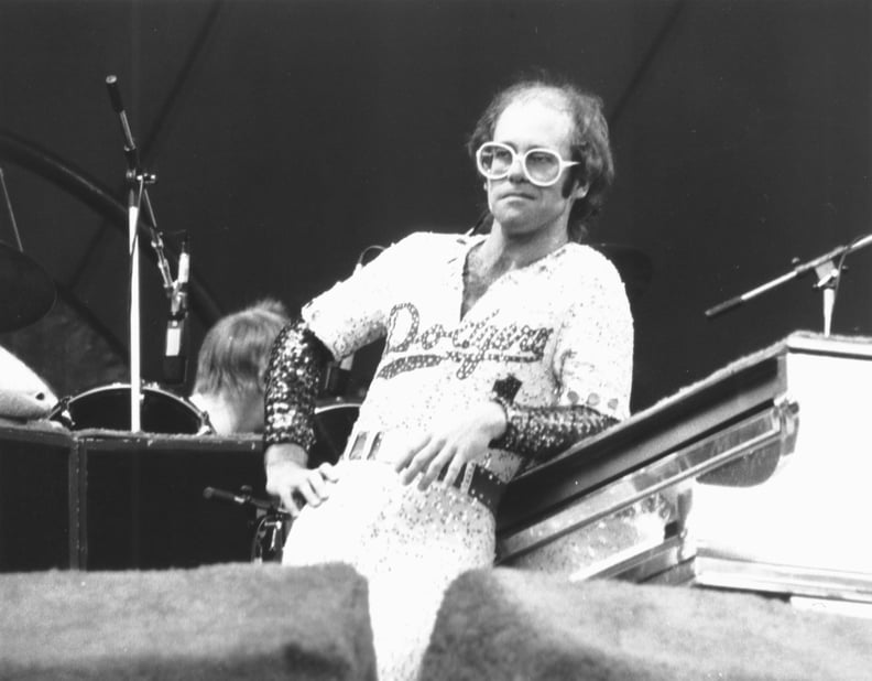 Elton John's Bejeweled Dodgers Uniform