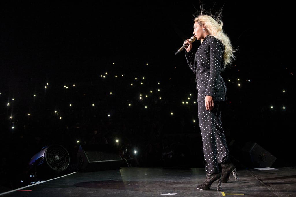 Beyonce Knowles and Jay Z at Hillary Clinton Concert 2016