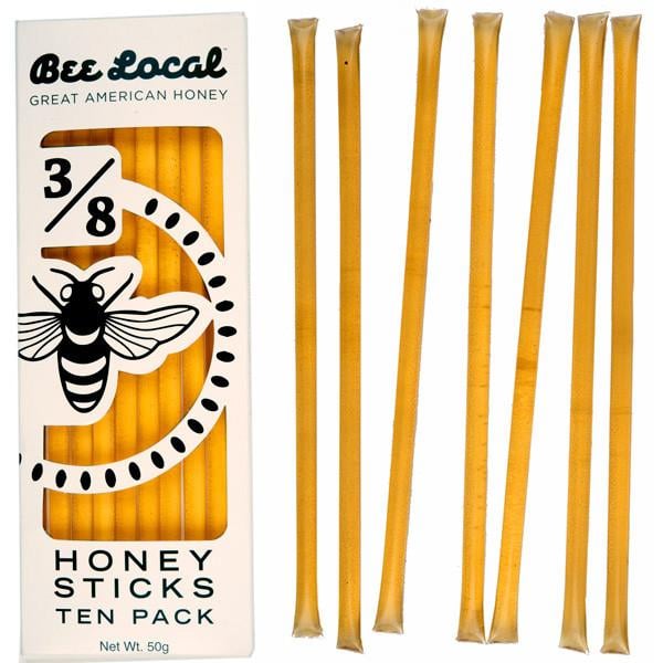 Bee Local Raw Wildflower Honey Sticks ($6) Food Stocking Stuffers