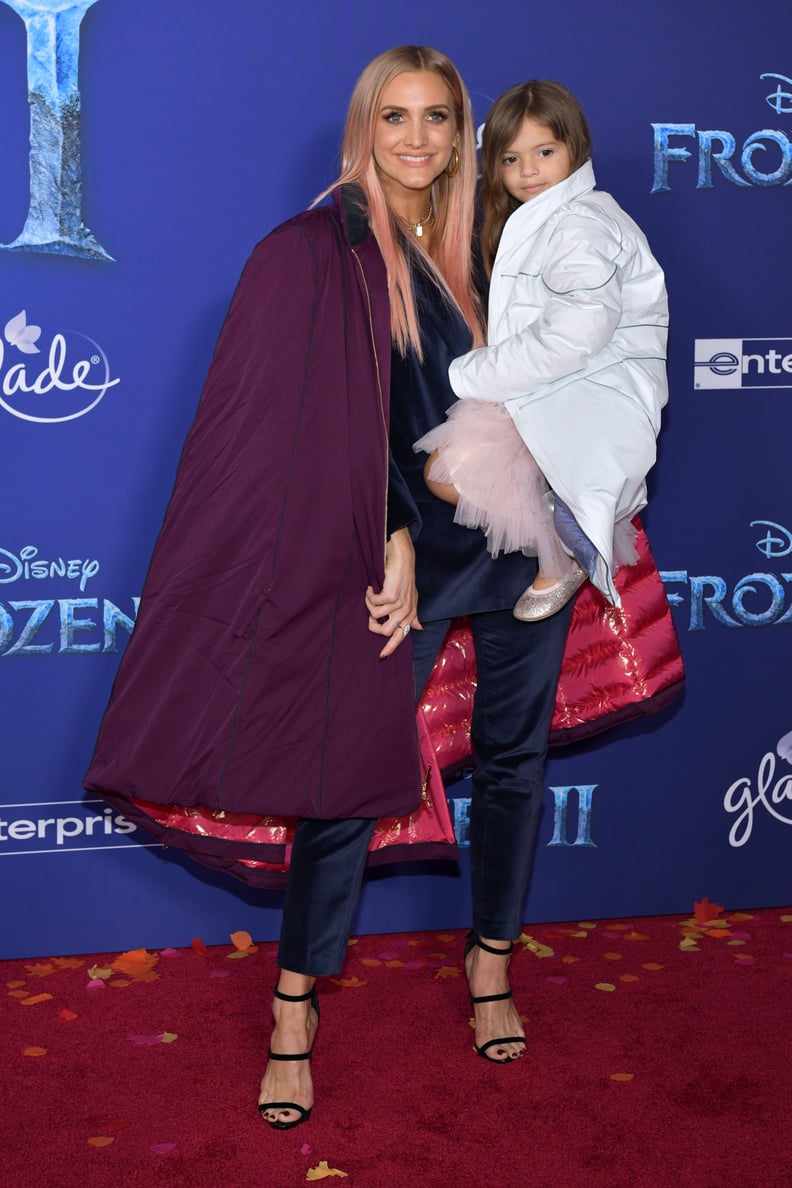 Ashlee Simpson and Jagger Snow at the Frozen 2 Premiere in Los Angeles