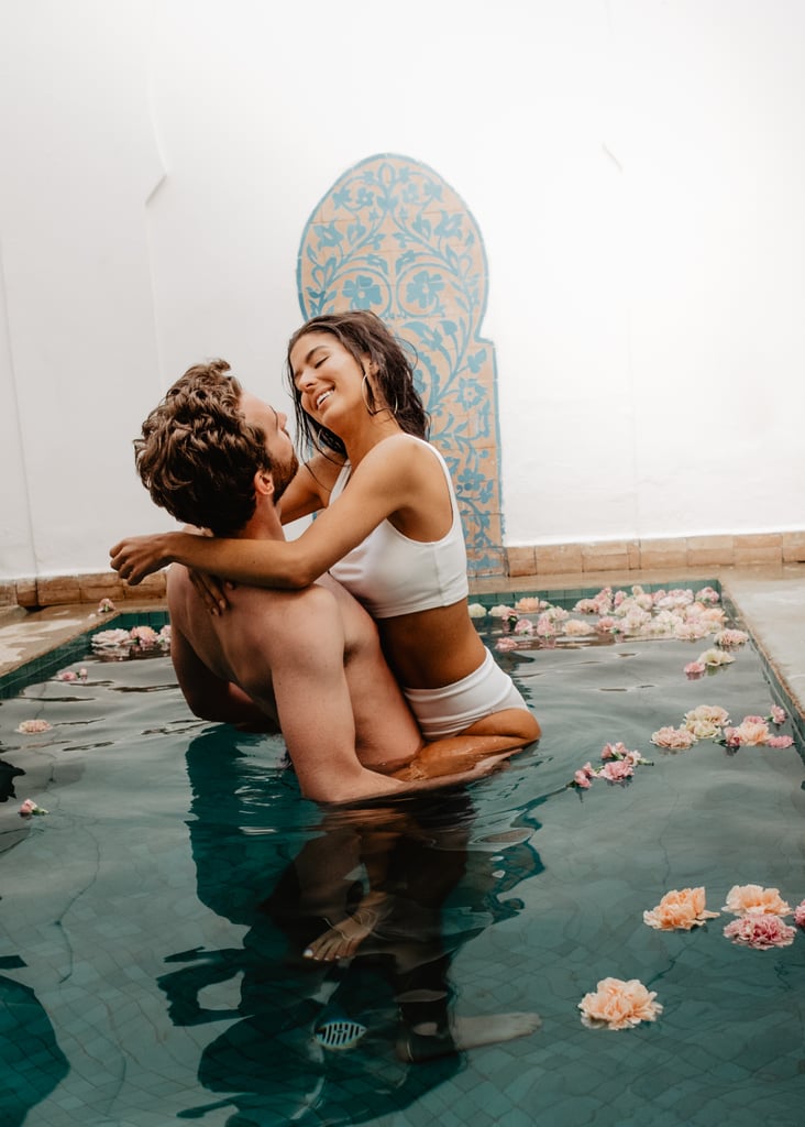 Sexy Moroccan Pool Couples Photo Shoot