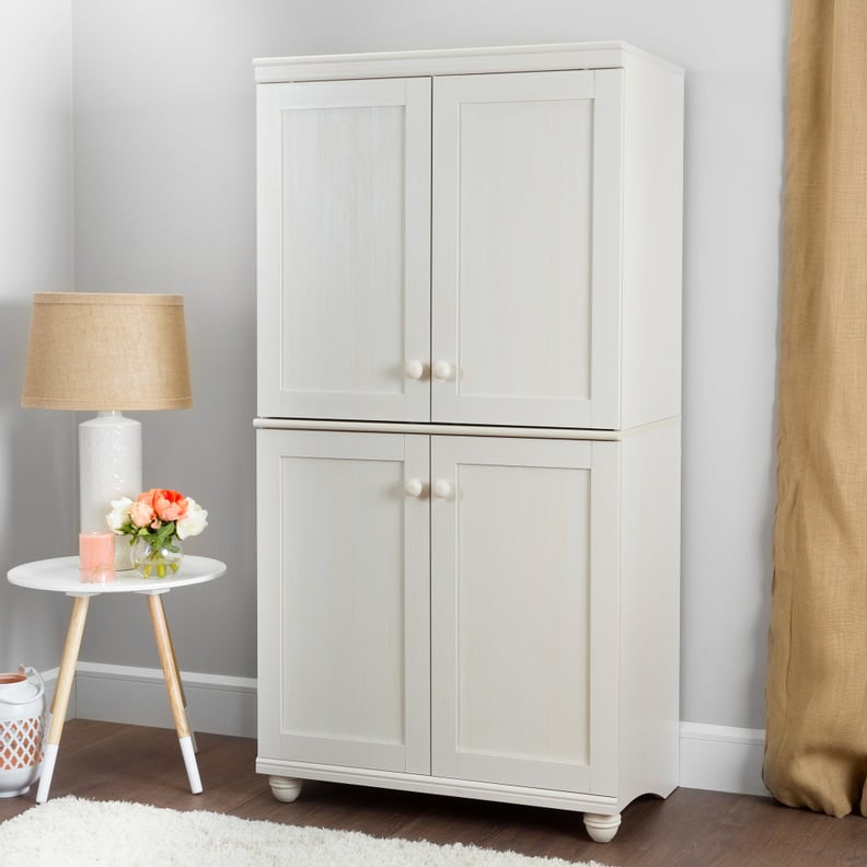 South Shore Hopedale 4-Door Storage Armoire